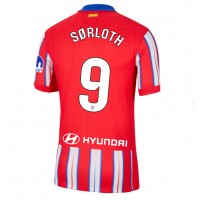 Dres Atletico Madrid Alexander Sorloth #9 Domáci 2024-25 Krátky Rukáv